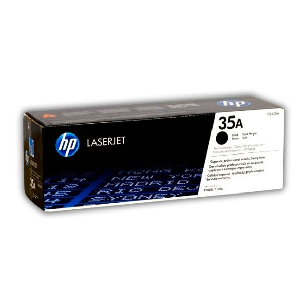 Toner HP CB435A (35a) para LaserJet P1005 y P1006