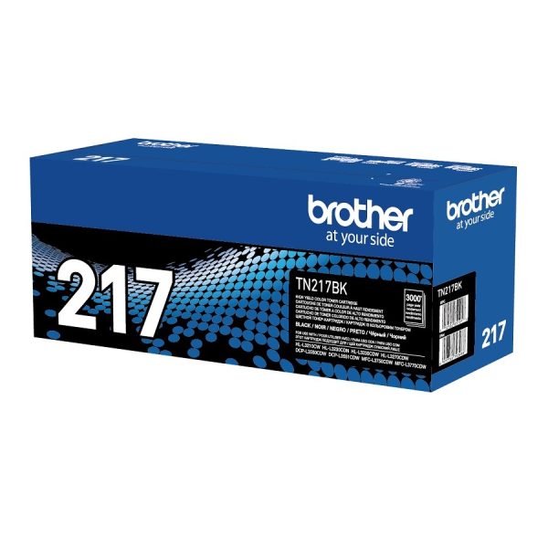 Toner Brother TN217BK Negro – Rendimiento de 3,000 páginas