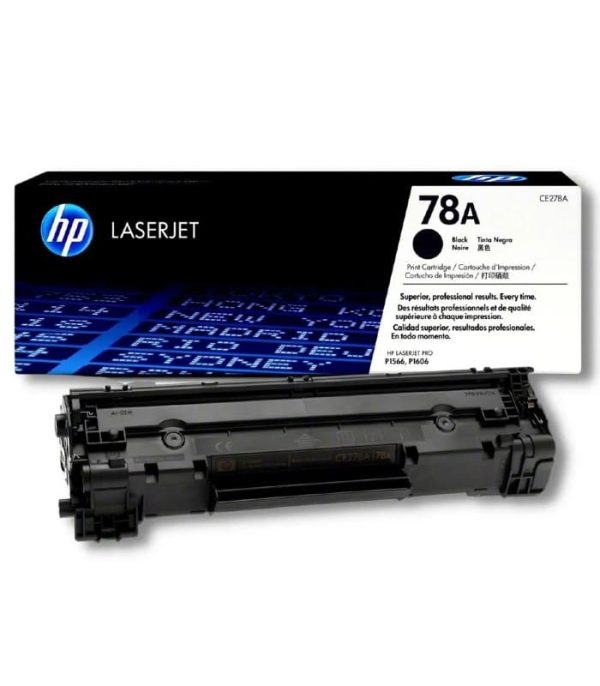 Tóner HP CE278A (78A) Negro – Rendimiento 2,100 páginas Tóner HP CE278A (78A) Negro – Rendimiento 2,100 páginas