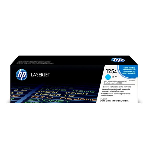 Toner HP CB541A (125A) Cian – Rendimiento 1,400 páginas Toner HP CB541A (125A) Cian – Rendimiento 1,400 páginas