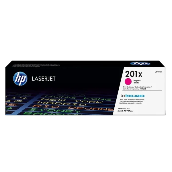 Tóner HP CF403X Magenta – 2,300 Páginas
