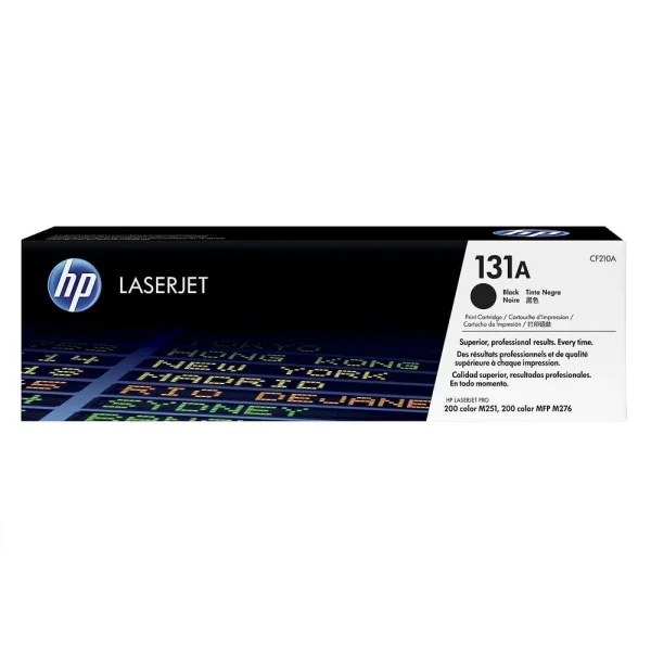 Tóner HP CF210A Negro (131A) – 1,600 páginas