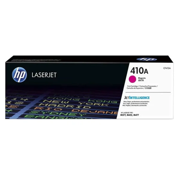 Tóner HP CF413A Magenta (410A) – 2,300 Páginas