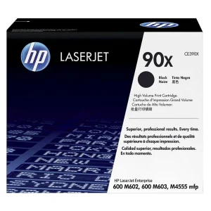 Tóner HP CE390X Negro – Alto Rendimiento (24,000 páginas)