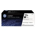 Tóner HP Q2612AD Negro – Pack Doble de Alto Rendimiento