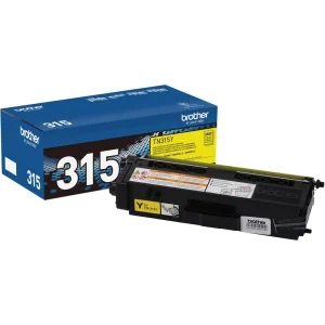Toner Brother TN315Y Amarillo – Rendimiento de 3,500 páginas