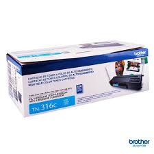 Toner Brother TN316C Cian – Rendimiento de 3,500 páginas