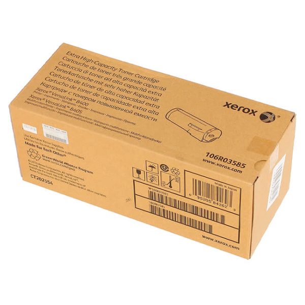 Tóner Xerox 106R03585 Negro – Extra Alta Capacidad (24,600 páginas) Tóner Xerox 106R03585 Negro – Extra Alta Capacidad (24,600 páginas)