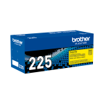 Toner Brother TN225Y Amarillo – Rendimiento de 2,200 páginas