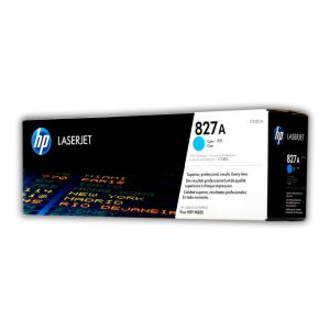 Tóner HP CF301A (827A) Cyan – Rendimiento de 3,200 páginas