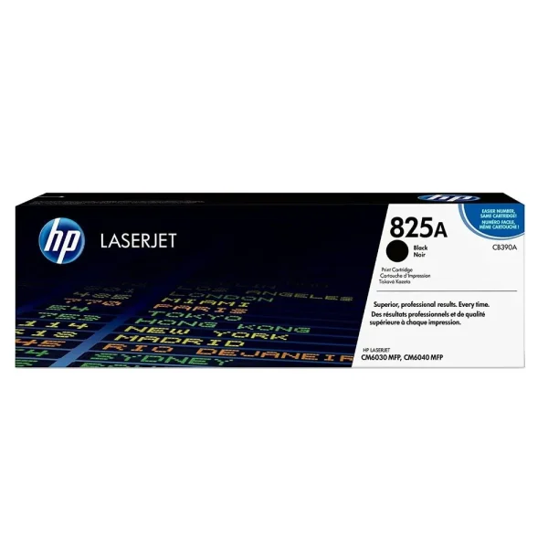 Tóner HP CB390A (825A) Negro, Rendimiento de 19,500 Páginas
