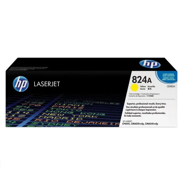 Toner HP CB382A (824a) Amarillo, 21000pg Toner HP CB382A (824a) Amarillo, 21000pg