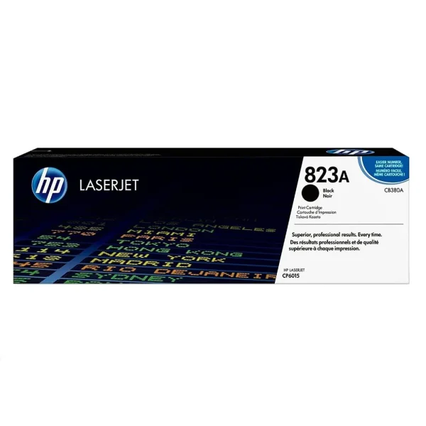 Tóner HP CB380A (823A) Negro, Rendimiento de 16,500 Páginas