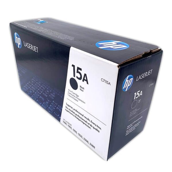 Tóner HP C7115A (15A) Negro, Rendimiento de 2,500 Páginas