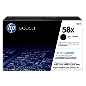 Toner HP CF258X (58X) Negro para HP LaserJet Pro