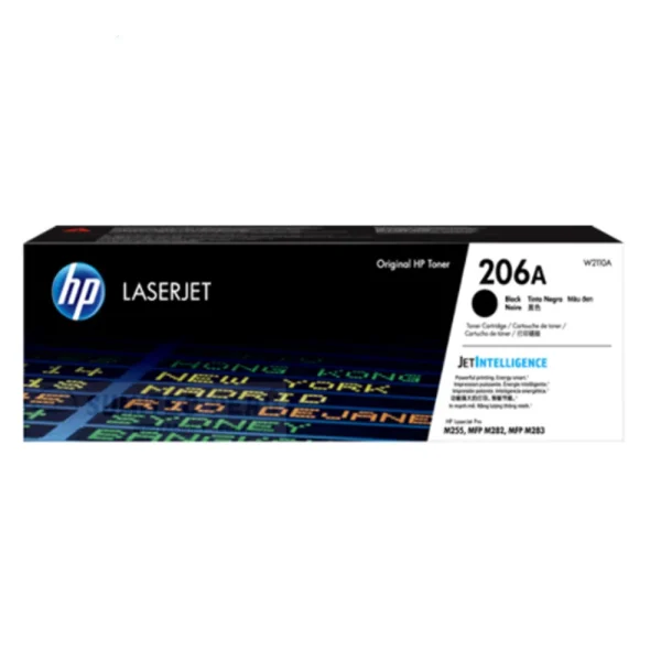 Toner HP W2110A (206A) LJ M255 Black 1,350 Páginas