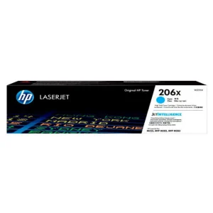 Toner HP W2111X (206X) LJ M255 Cyan